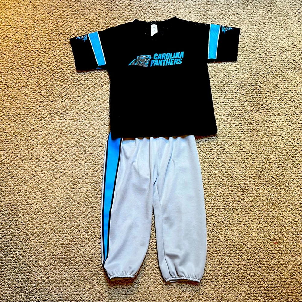 Kids Carolina panthers costume